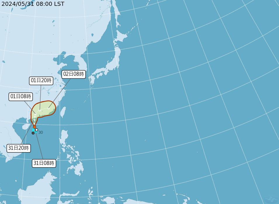 南海熱低壓估成馬力斯颱風 吳德榮喻短命颱