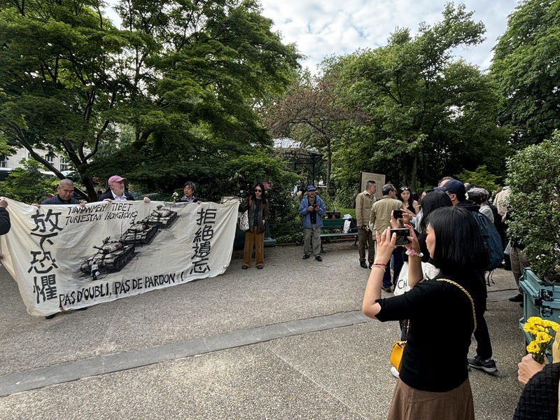 六四35年／法國維權人士：記憶即反抗與正義