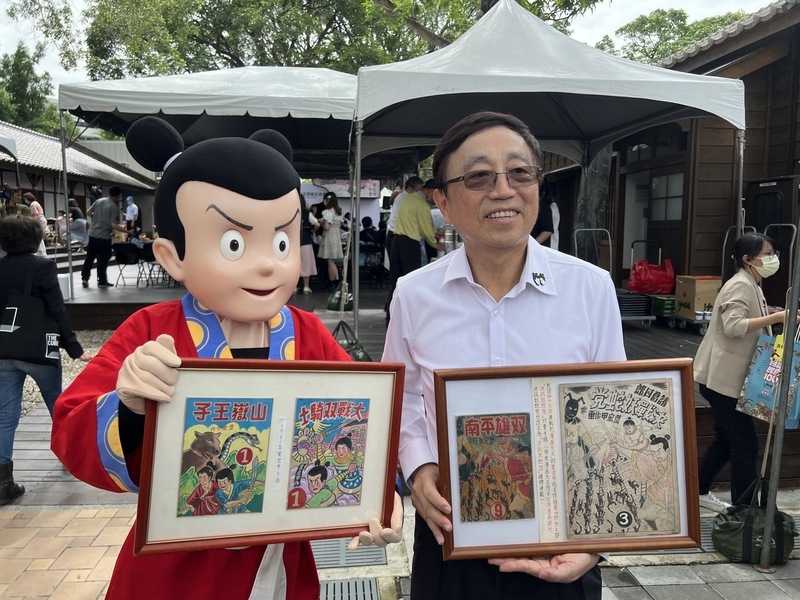 國慶光雕 8日起諸葛四郎等角色現身總統府