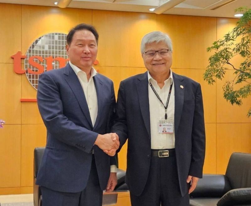 南韓SK會長6日拜會台積電  談加強AI晶片合作