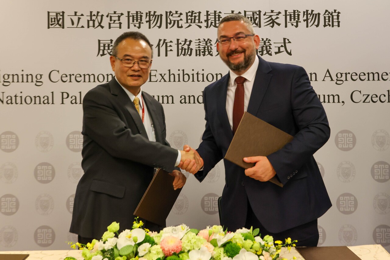 故宮文物將在捷克展出 眾院副議長邀韓國瑜出席