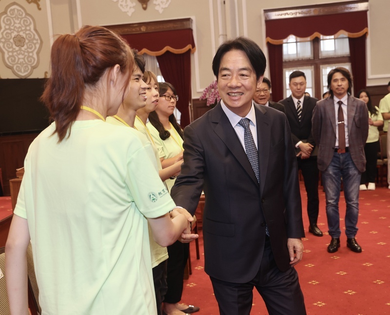 總統期許海外志工服務隊做台灣最佳代言人 展現台灣良善與貢獻
