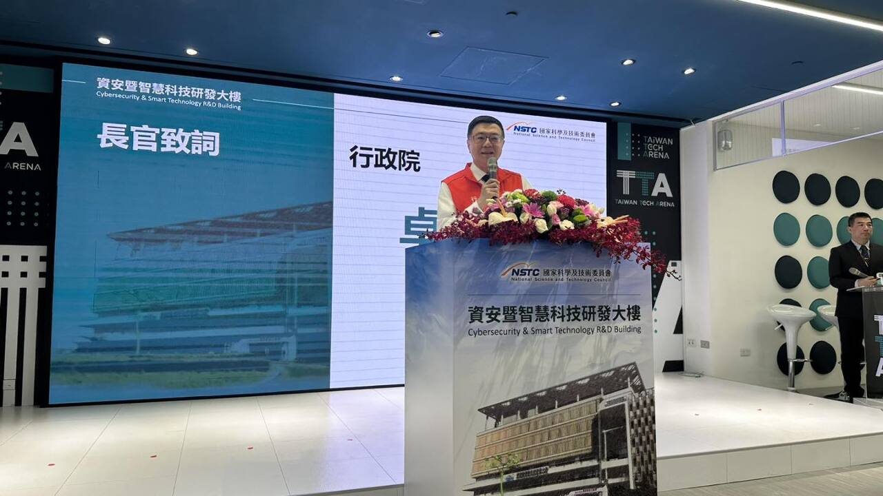 視察台南沙崙智慧綠能科學城 卓榮泰盼形成S廊帶打破重北輕南