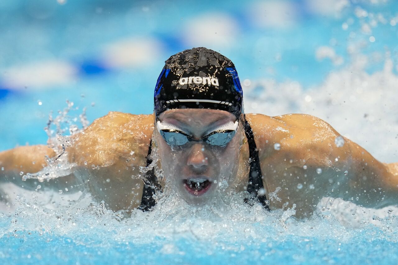 美奧運國家隊選拔賽 21歲女將破百米蝶式世界紀錄