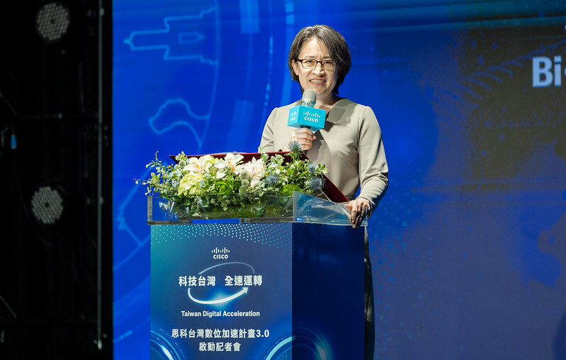 思科宣布在台啟動TDA3.0 蕭美琴：可望帶動台灣不斷創造數位科技新奇蹟