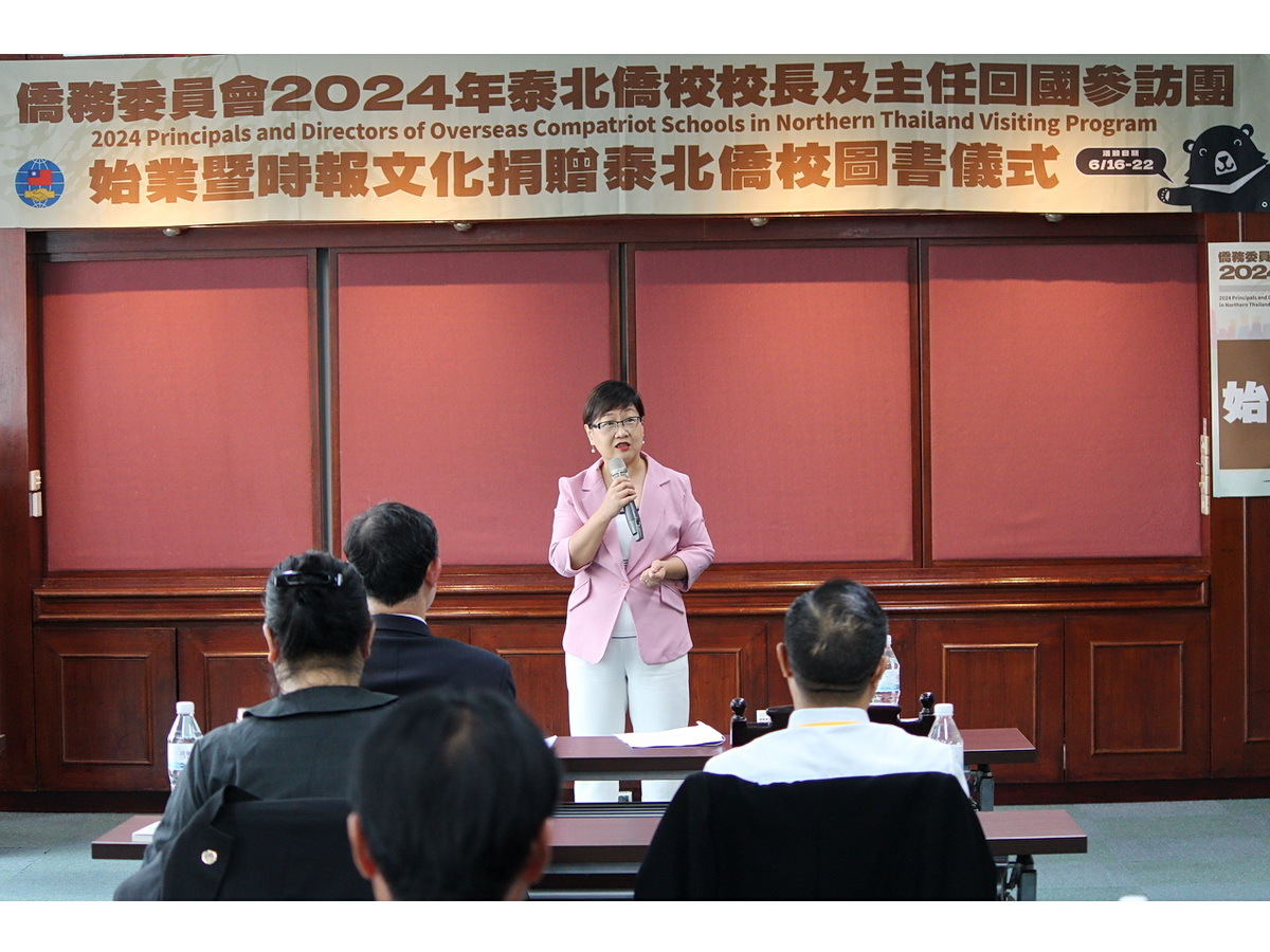 重視泰北僑校教育 徐佳青：無法給的也設法募集