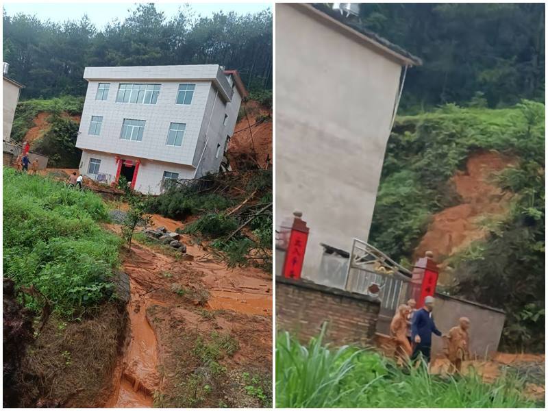 中國發布暴雨紅色預警 災民控水庫洩洪未通知致死