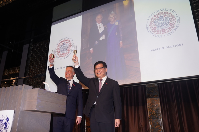英王官方生日酒會  英駐台代表：續創台英關係進展