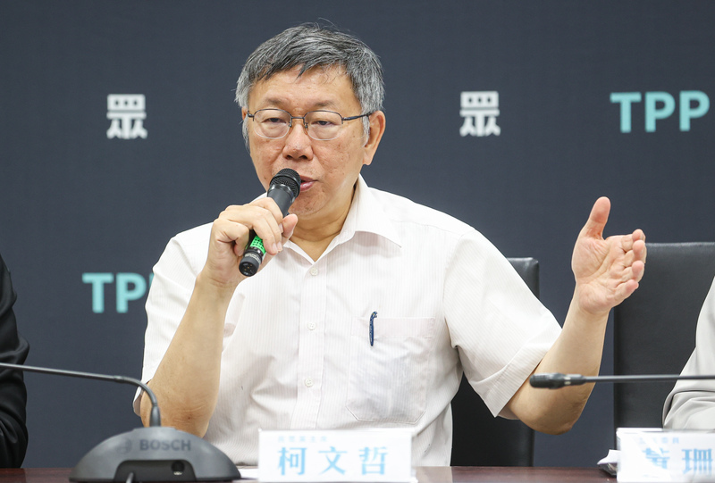 柯文哲不支持提高罷免門檻但對連署有意見 指不該成政客耍弄工具
