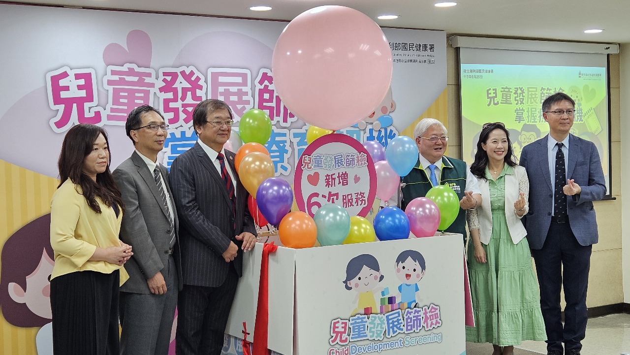 及早找出發展遲緩兒 7/1起未滿7歲童享6次篩檢
