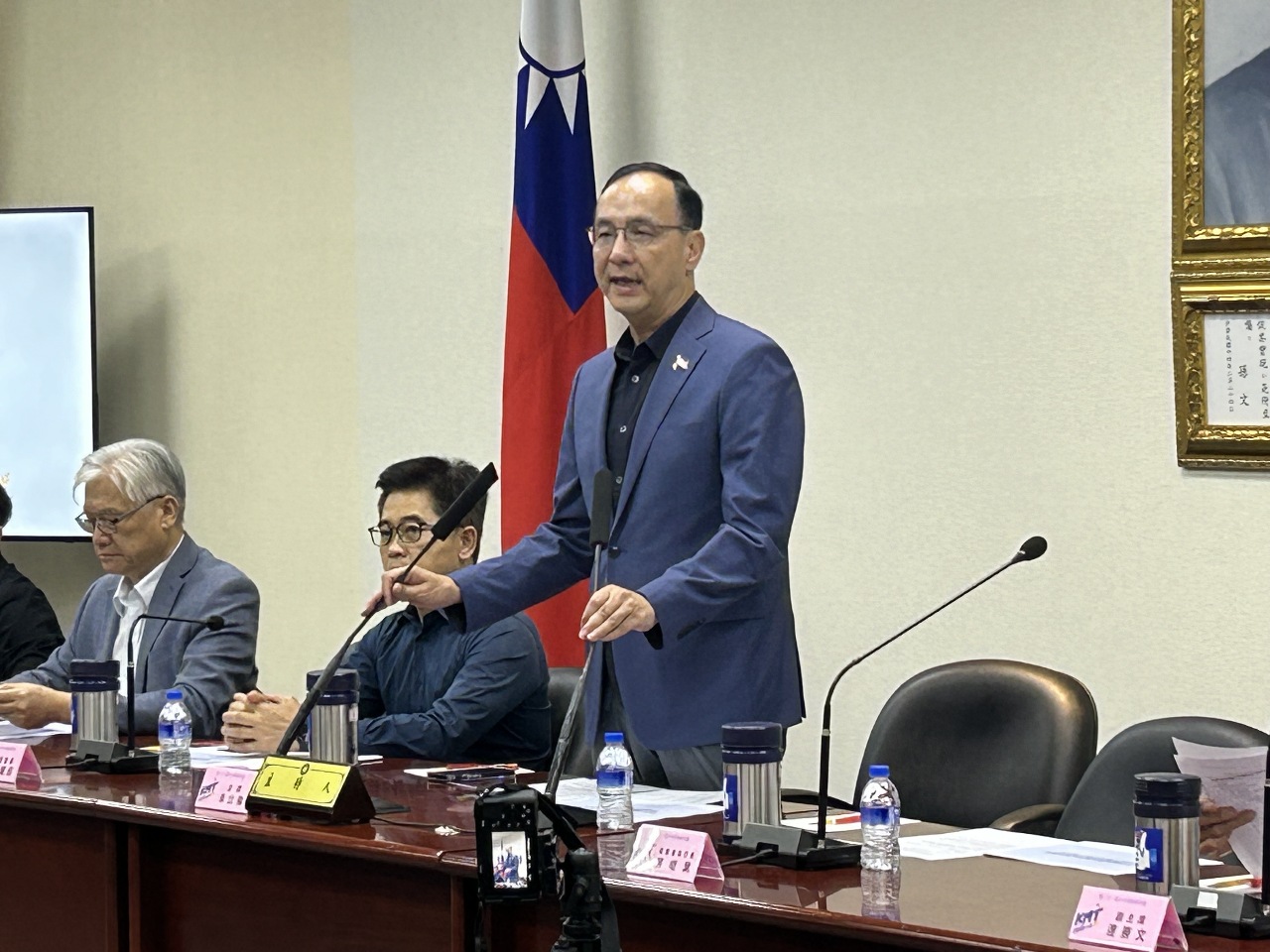 朱立倫：賴清德像鬥雞 何時才能讓國人安定、社會和諧