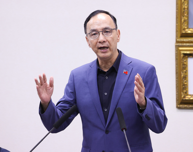 鄭文燦涉貪民進黨喊查前縣長 朱立倫：清廉從政是基礎