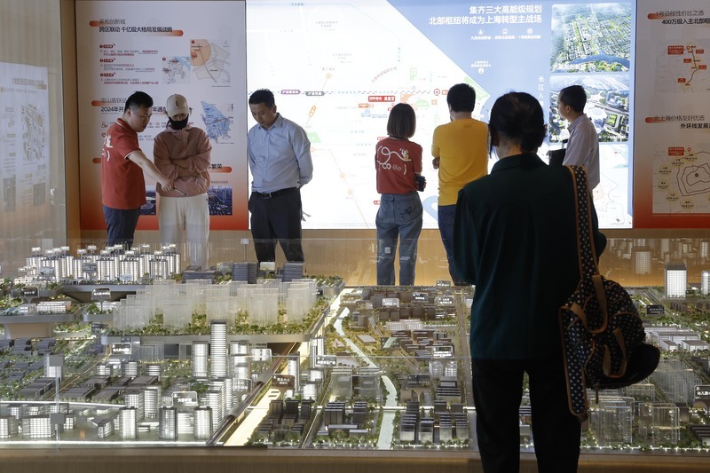 中國政策支持房地產 開發商債務問題仍難解