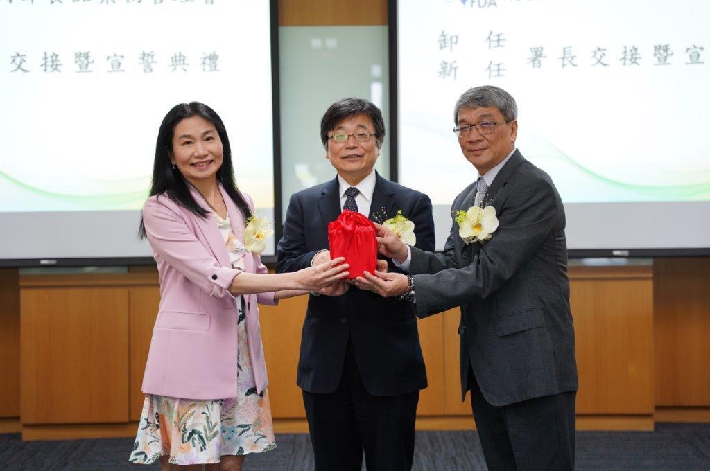 新任食藥署長莊聲宏今上任 邱泰源：1天當3天用