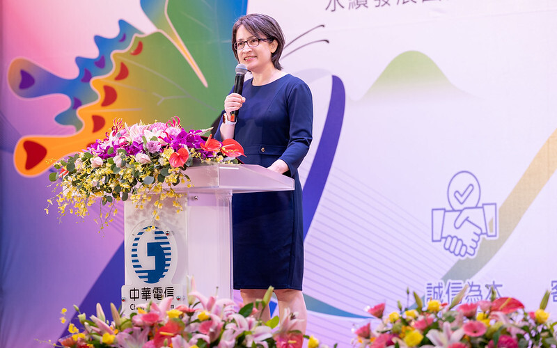 肯定中華電信是台灣之光 蕭美琴期許中華電信持續深耕國際、走向世界