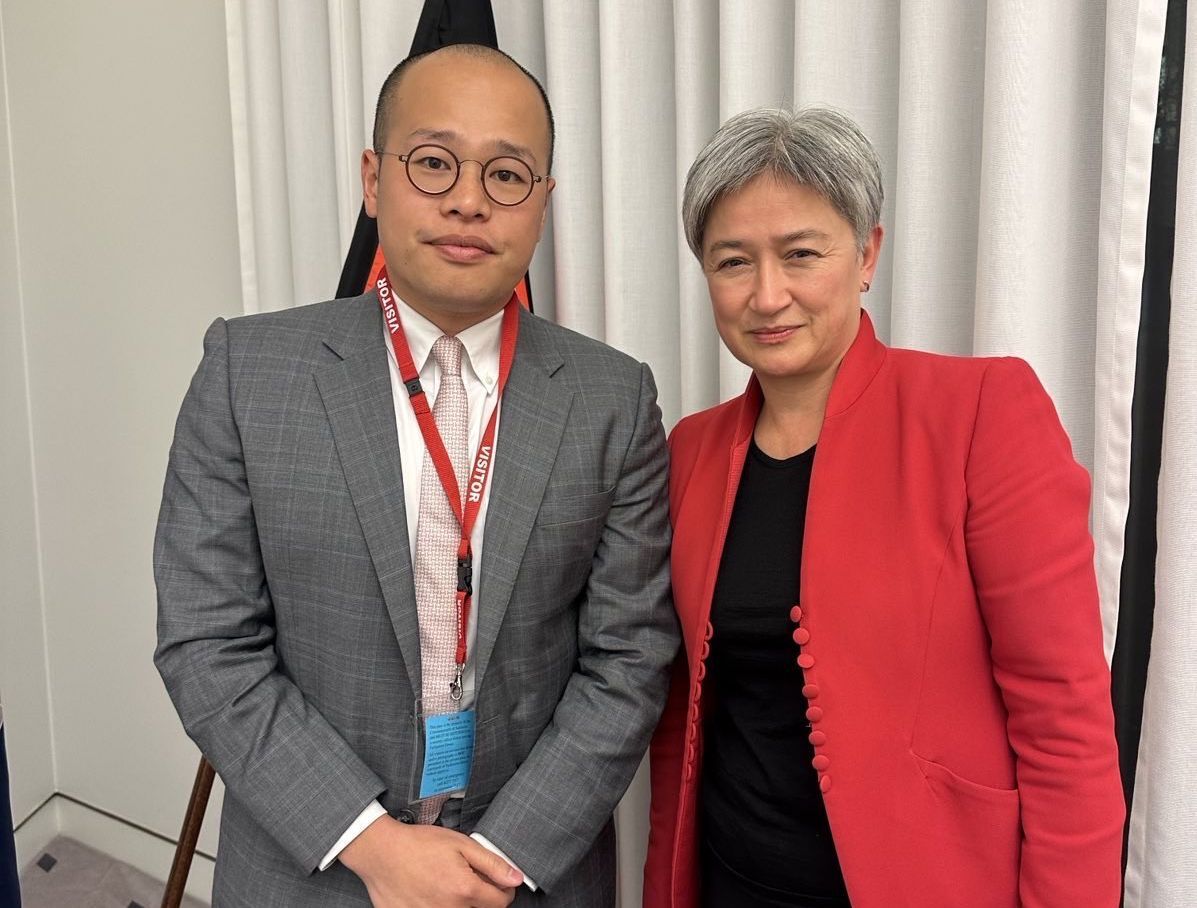 黎智英之子會澳洲外長 盼澳政府協助救父