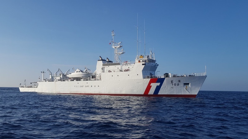台中艦澎湖海域護漁 強勢向中國海警廣播