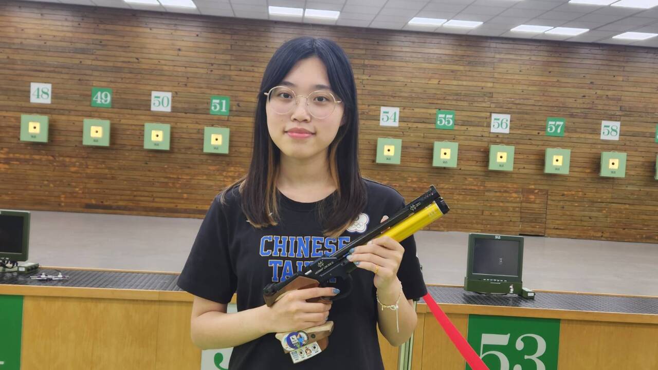巴黎奧運點將錄／射擊場上殺氣十足 21歲女將劉恆妤盼登頒獎台
