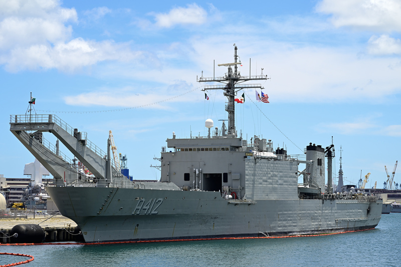 環太軍演重視人道救援 日本墨西哥大型艦艇亮相