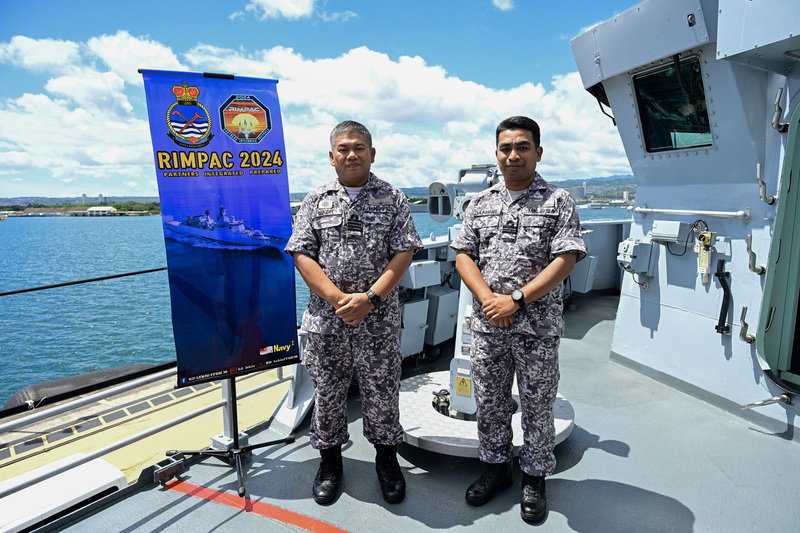 馬來西亞參與環太軍演 艦長：共同維護海上安全
