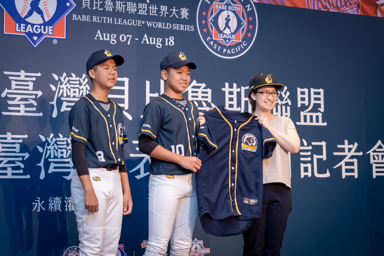 為台灣貝比魯斯聯盟代表隊打氣 蕭美琴：讓每個孩子都獲得機會
