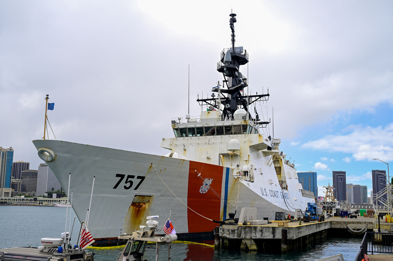 穿越塔斯曼海 美海防巡邏艦未與中國海軍互動