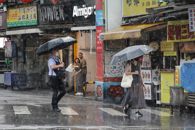 6、7日降雨顯著  中南部山區防豪雨