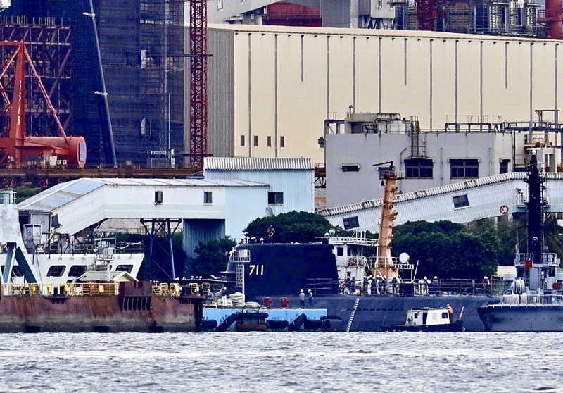 海軍證實「海鯤出塢」相關進程皆在管制節點上