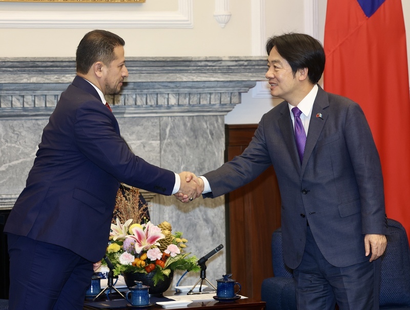 接見瓜地馬拉國會議長 總統盼加強各領域合作、持續深化邦誼