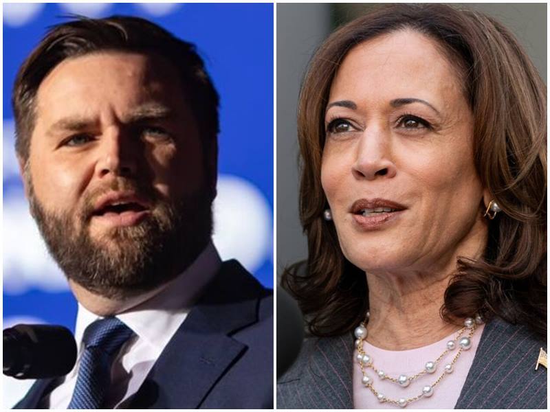 賀錦麗與范斯通話 討論副總統候選人辯論日期