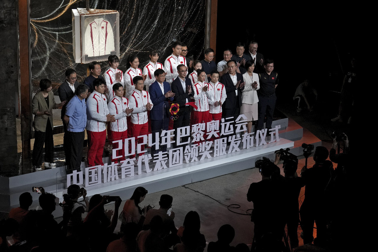 中國奧運代表團成立 網民關注度低