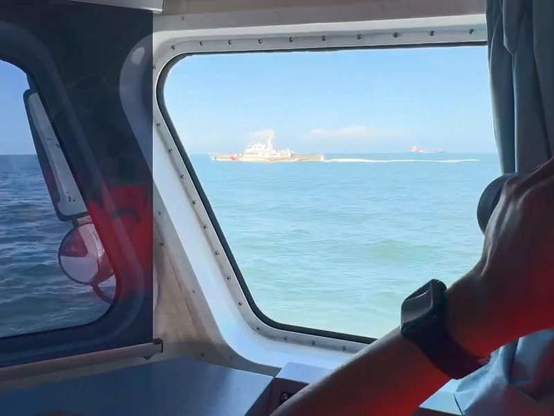 中國海警本月第三度侵擾金門水域 海巡對應驅離
