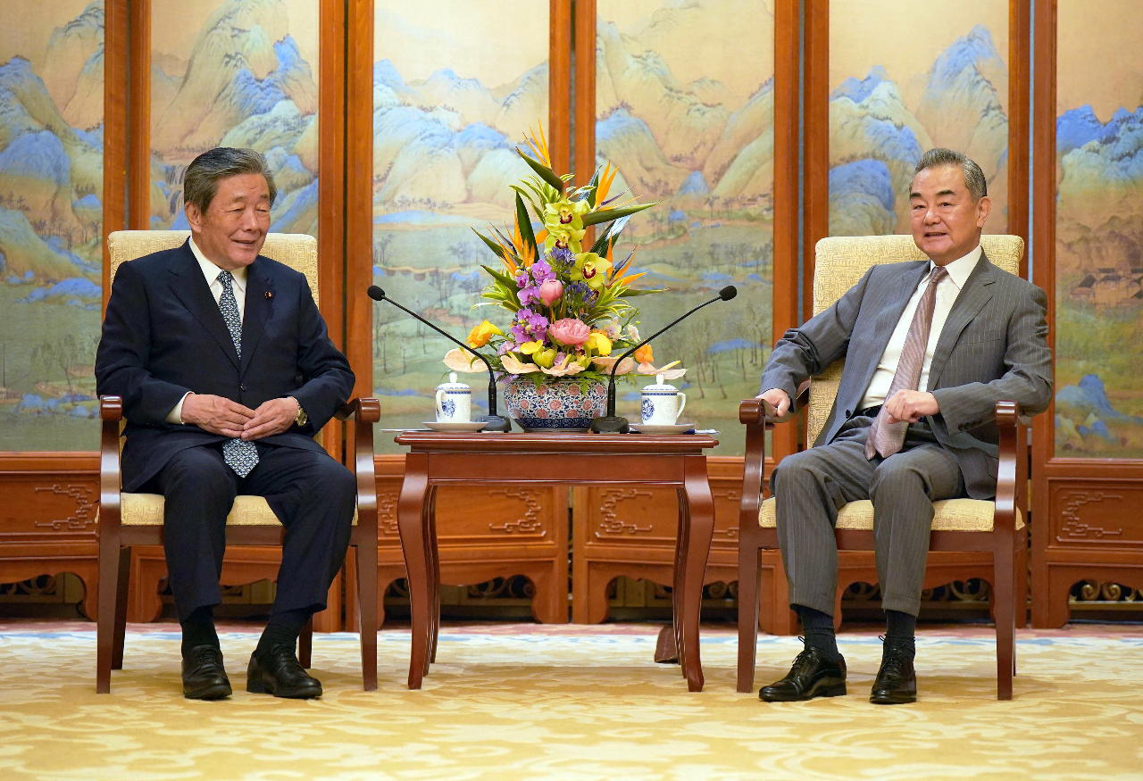 王毅會日本自民黨幹部 對台灣問題表達憂慮