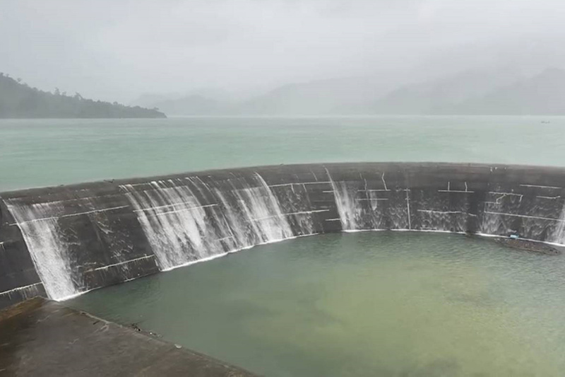 颱風凱米降雨挹注全台水庫2.1億噸 北部進帳最多