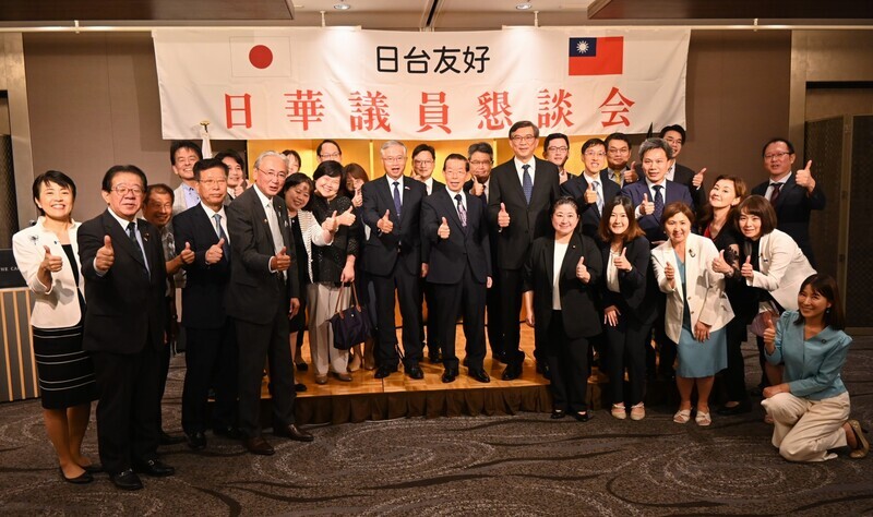 駐日代表謝長廷將卸任返國 日本國會議員辦感謝會
