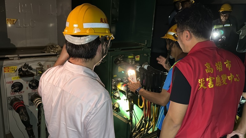 颱風凱米影響  近2600戶仍停電估29日中午復電