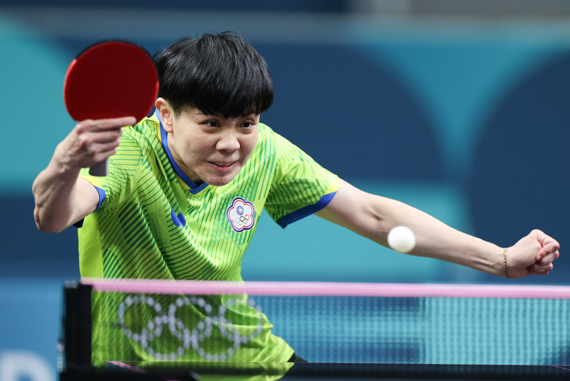巴黎奧運／鄭怡靜2連勝 躋身桌球女單16強
