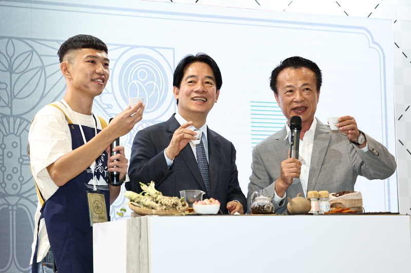 出席台灣美食展 賴總統：採3步驟觀光立國