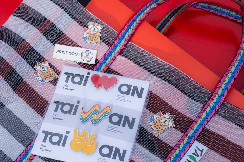 網路出現珍奶徽章仿品 中華奧會籲民眾勿購買