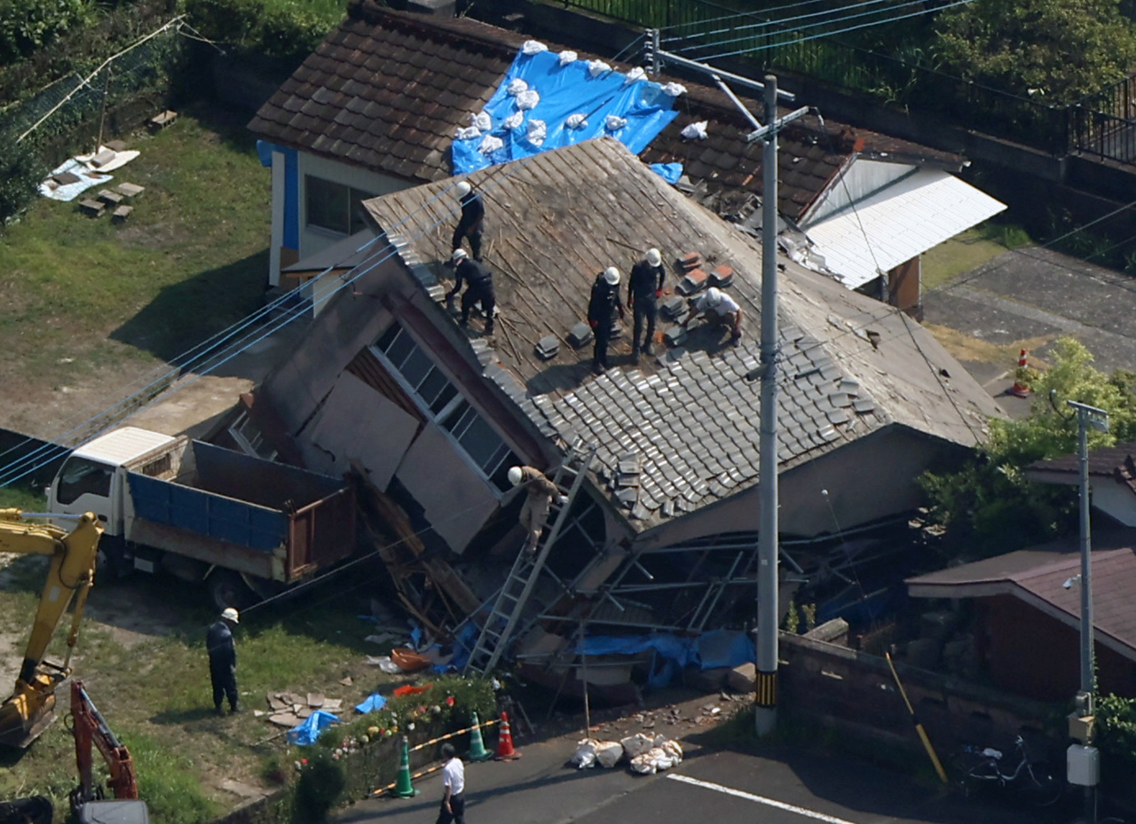 日本宮崎7.1地震14人傷 日相岸田取消中亞訪問