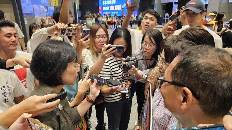 林郁婷奧運摘金新北深夜加場應援  賴總統電話致賀林母