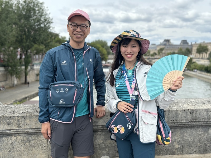 推國民外交 台灣人參與巴黎奧運志工