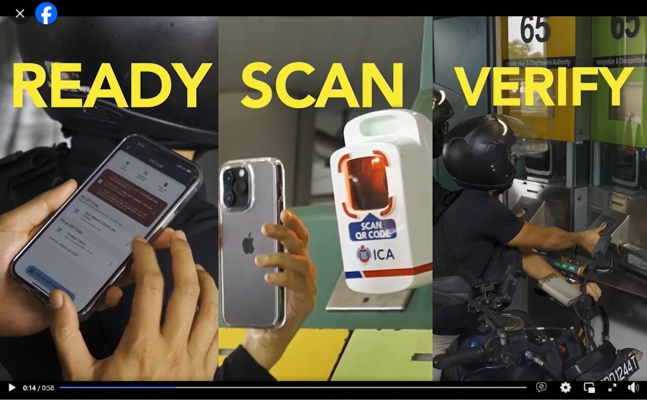 新加坡加速陸路通關 QR code掃碼將取代護照
