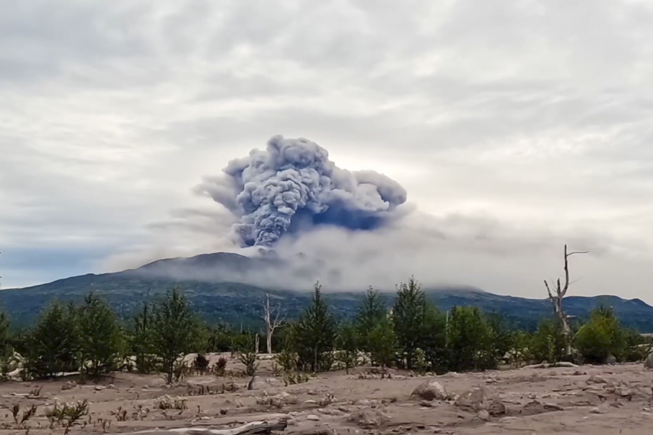 堪察加震後火山噴發 俄科學家警告規模近9.0潛在強震