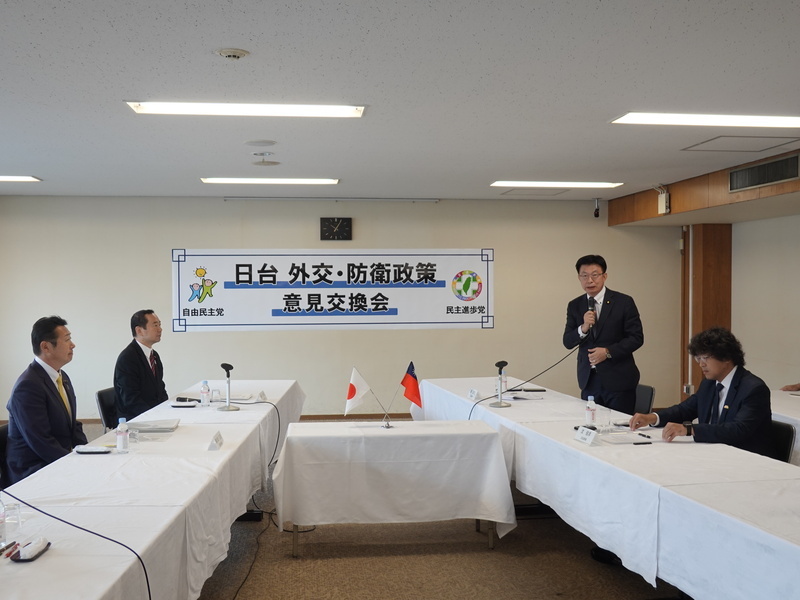 民進黨、自民黨「2+2」會談 聚焦區域安全、資訊戰
