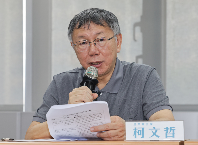 政治獻金風波 柯文哲：主帥要負最大責任不會躲避
