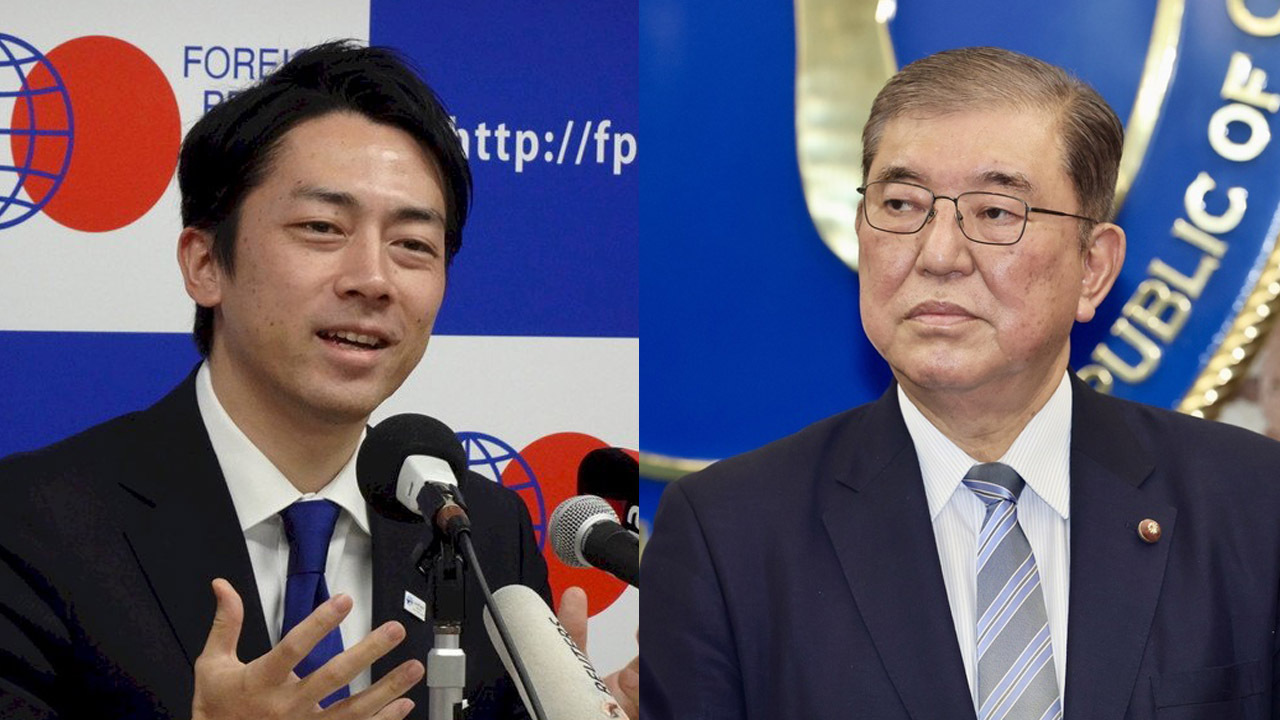 日本自民黨總裁選舉 日媒民調：小泉、石破呼聲高