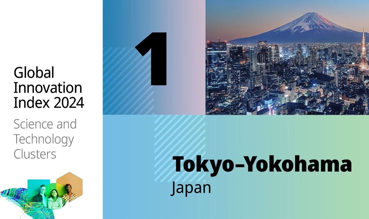 全球百大科技聚落 東京-橫濱榜首 台北-新竹25名