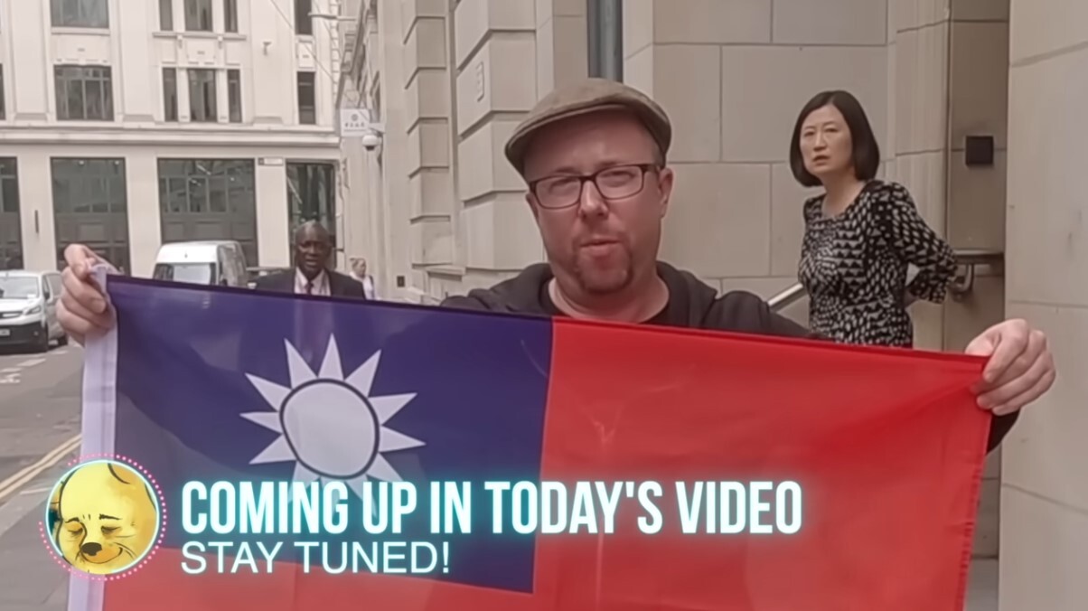 英國網紅機智拍片證明台灣主權 學者：我政府應廣為傳播