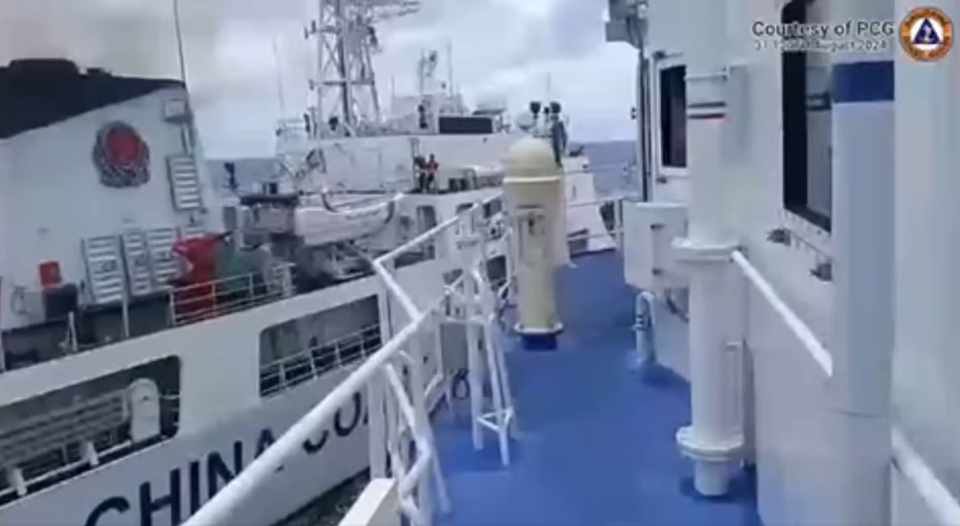 中菲船艦南海2週3次碰撞 菲律賓：不因中方霸凌撤離